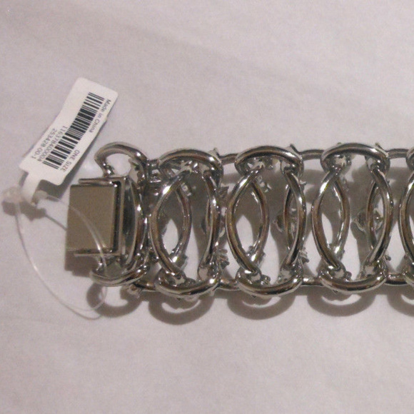 BANANA REPUBLIC Lady Chain Bracelet*Pearl/Glass - Picture 5 of 6